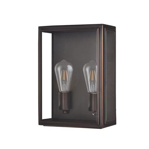 Kent - 2 Bulb - Bronze
