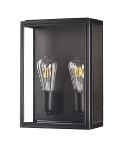 Kent - 2 Bulb - Black